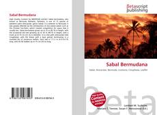 Portada del libro de Sabal Bermudana