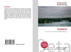 Couverture de Svalbard