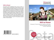 Couverture de Will to Power