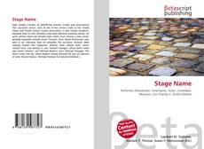 Couverture de Stage Name