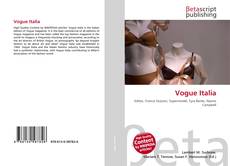 Vogue Italia的封面