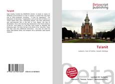 Couverture de Ta'anit