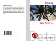 Capa do livro de Sabal Maritima 