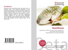 Copertina di Acanthurus