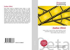 Zodiac (film)的封面