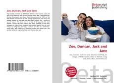 Обложка Zoe, Duncan, Jack and Jane