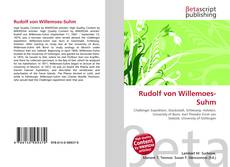 Couverture de Rudolf von Willemoes-Suhm