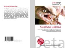 Couverture de Acanthurus japonicus