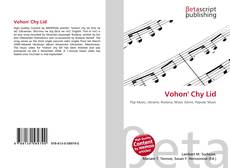 Couverture de Vohon' Chy Lid