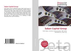 Capa do livro de Saban Capital Group 