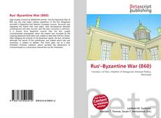 Buchcover von Rus'–Byzantine War (860)
