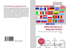 Capa do livro de NATO Bombing of Belgrade Streets 