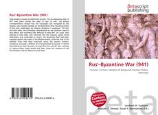 Capa do livro de Rus'–Byzantine War (941) 