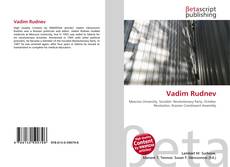 Portada del libro de Vadim Rudnev