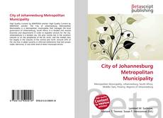 Buchcover von City of Johannesburg Metropolitan Municipality