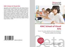Couverture de KIAC School of Visual Arts