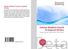 Capa do livro de Sahitya Akademi Award to Gujarati Writers 