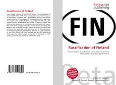 Buchcover von Russification of Finland