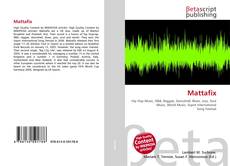 Copertina di Mattafix