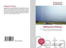 Capa do livro de Mbhazima Shilowa 