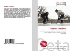 Capa do livro de Vadim Tarasov 