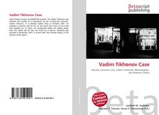 Capa do livro de Vadim Tikhonov Case 
