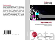 Capa do livro de Vogue Records 