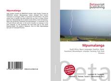 Capa do livro de Mpumalanga 