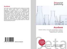 Portada del libro de Acarbose