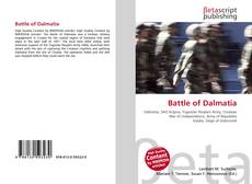 Copertina di Battle of Dalmatia