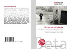 Capa do livro de Wszerzecz-Kolonia 