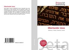Couverture de Oberlander Jews