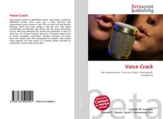 Capa do livro de Voice Crack 