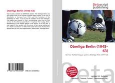 Обложка Oberliga Berlin (1945–63)