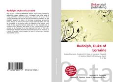 Copertina di Rudolph, Duke of Lorraine