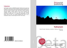 Copertina di Yahwism