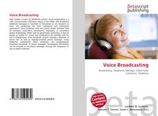 Copertina di Voice Broadcasting