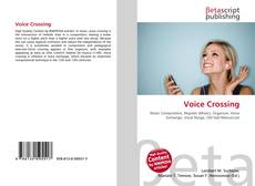 Couverture de Voice Crossing