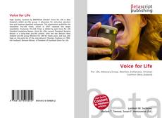 Voice for Life kitap kapağı