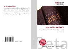 Couverture de Acca von Hexham