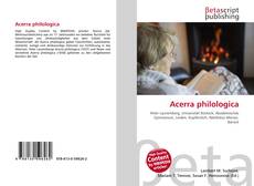 Copertina di Acerra philologica
