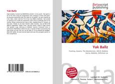 Couverture de Yak Ballz