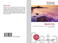 Couverture de Oberlin Trio