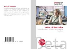 Capa do livro de Voice of Barbados 
