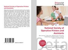 Обложка National Society of Operative Printers and Assistants