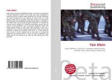 Copertina di Yair Klein