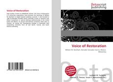 Copertina di Voice of Restoration