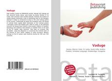 Portada del libro de Vaduge