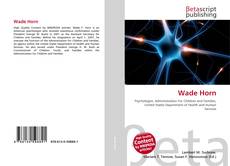 Bookcover of Wade Horn