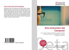 One Instruction Set Computer kitap kapağı